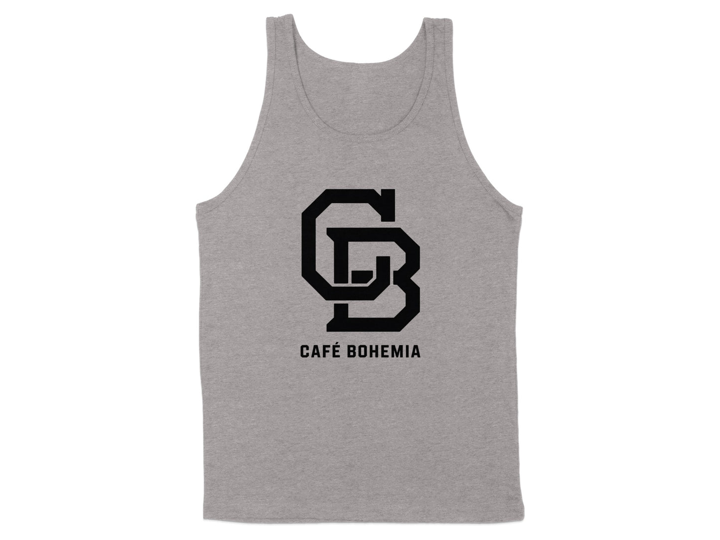 Cafe Bohemia Graphic Design Tank Top Clothing Product