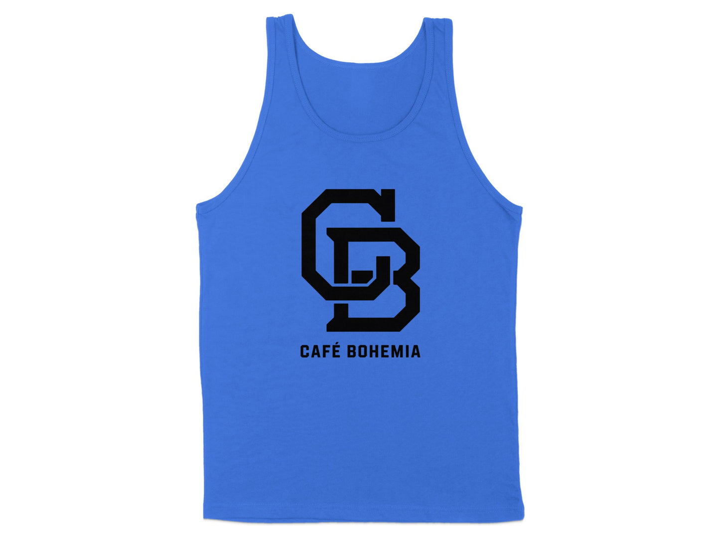 CB Café Bohemia Blue Athletic Tank product