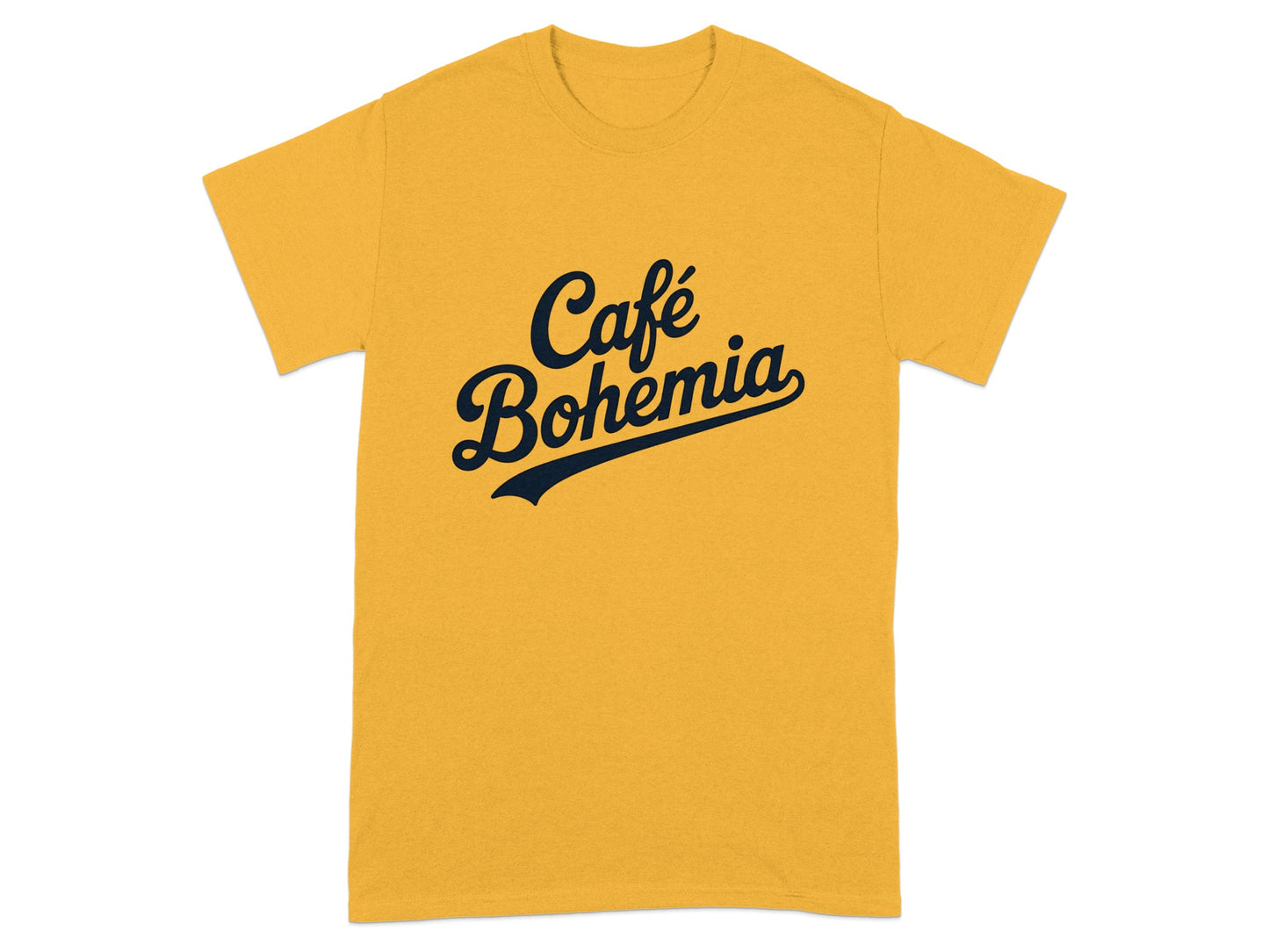 Café Bohemia Classic Typography Graphic T-shirt product
