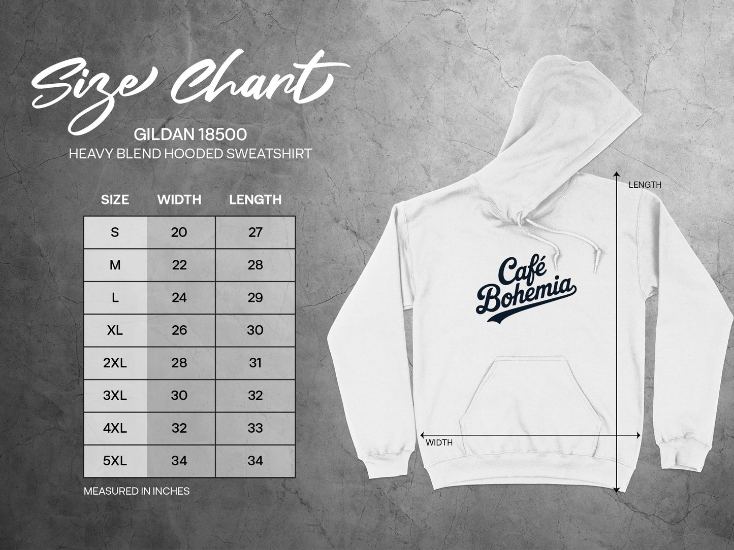 Cafe Bohemia Heavy Blend Hooded Sweatshirt product