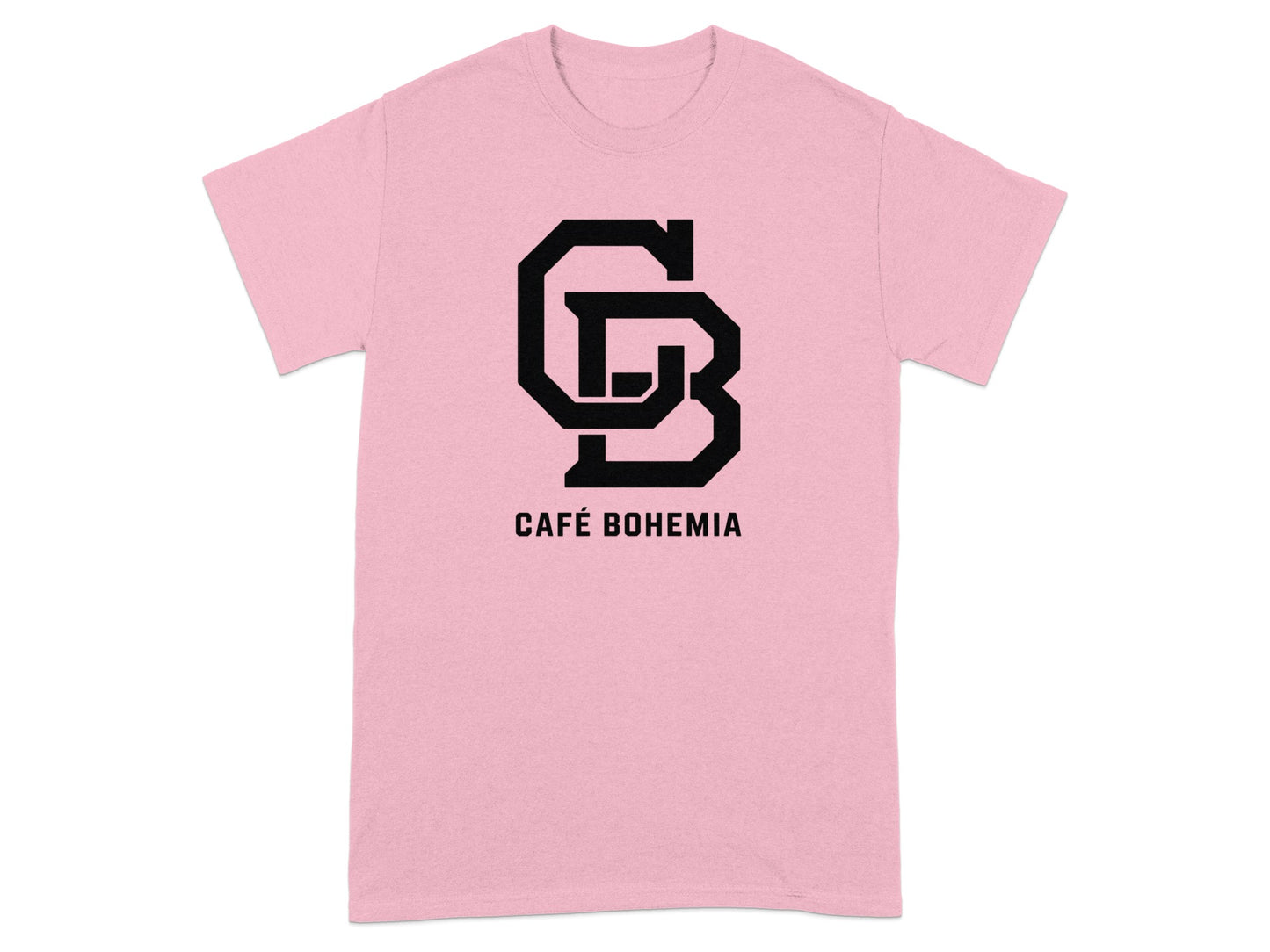 Café Bohemia Pink Graphic Design T-Shirt product
