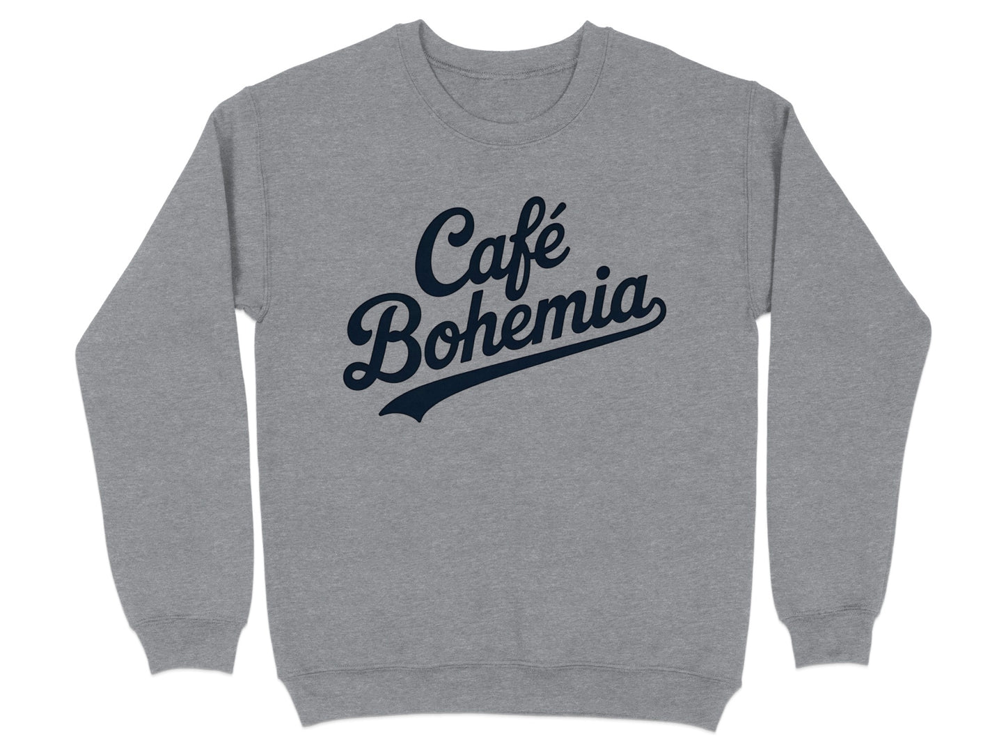 Café Bohemia gray sweatshirt cozy casual wear product type