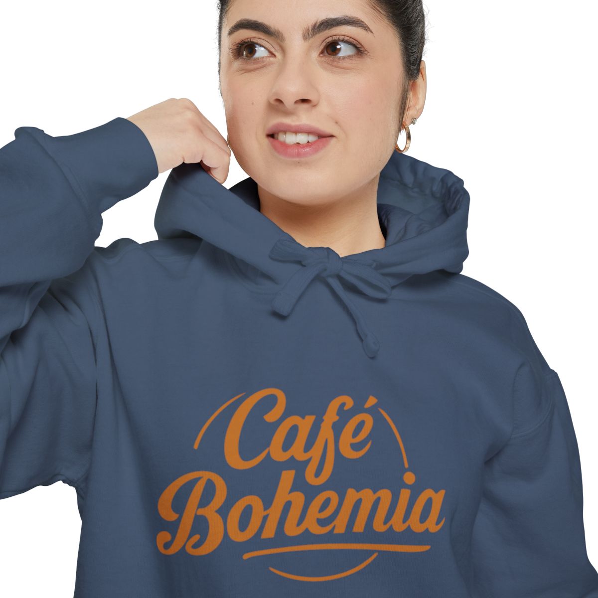 Café Bohemia Hoodie with Classic Logo Design