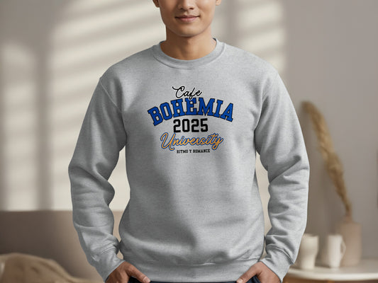 Cafe Bohemia 2025 University Sweatshirt Casual Wear