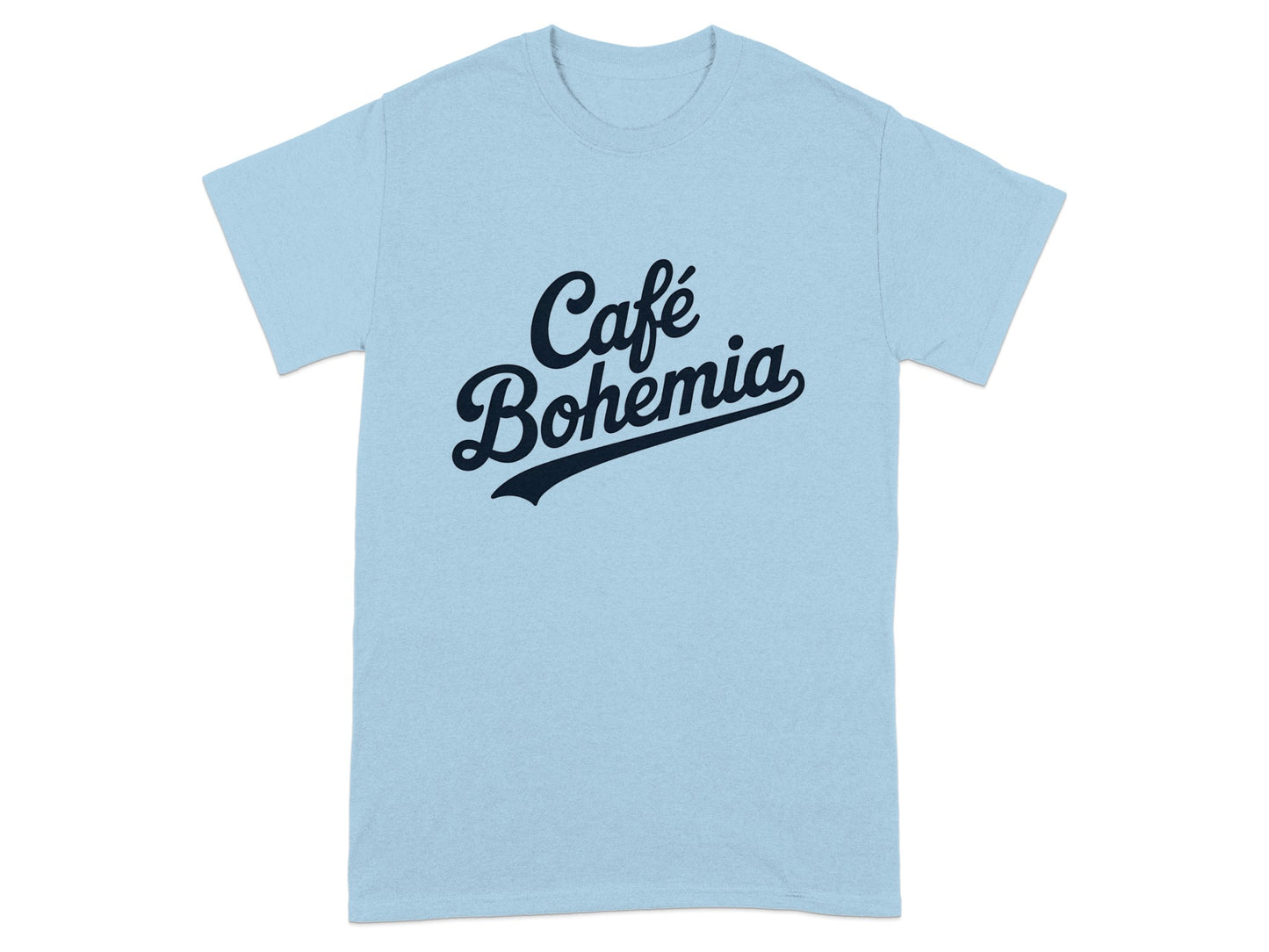 Café Bohemia Graphic Tee Trendy Casual Product Type