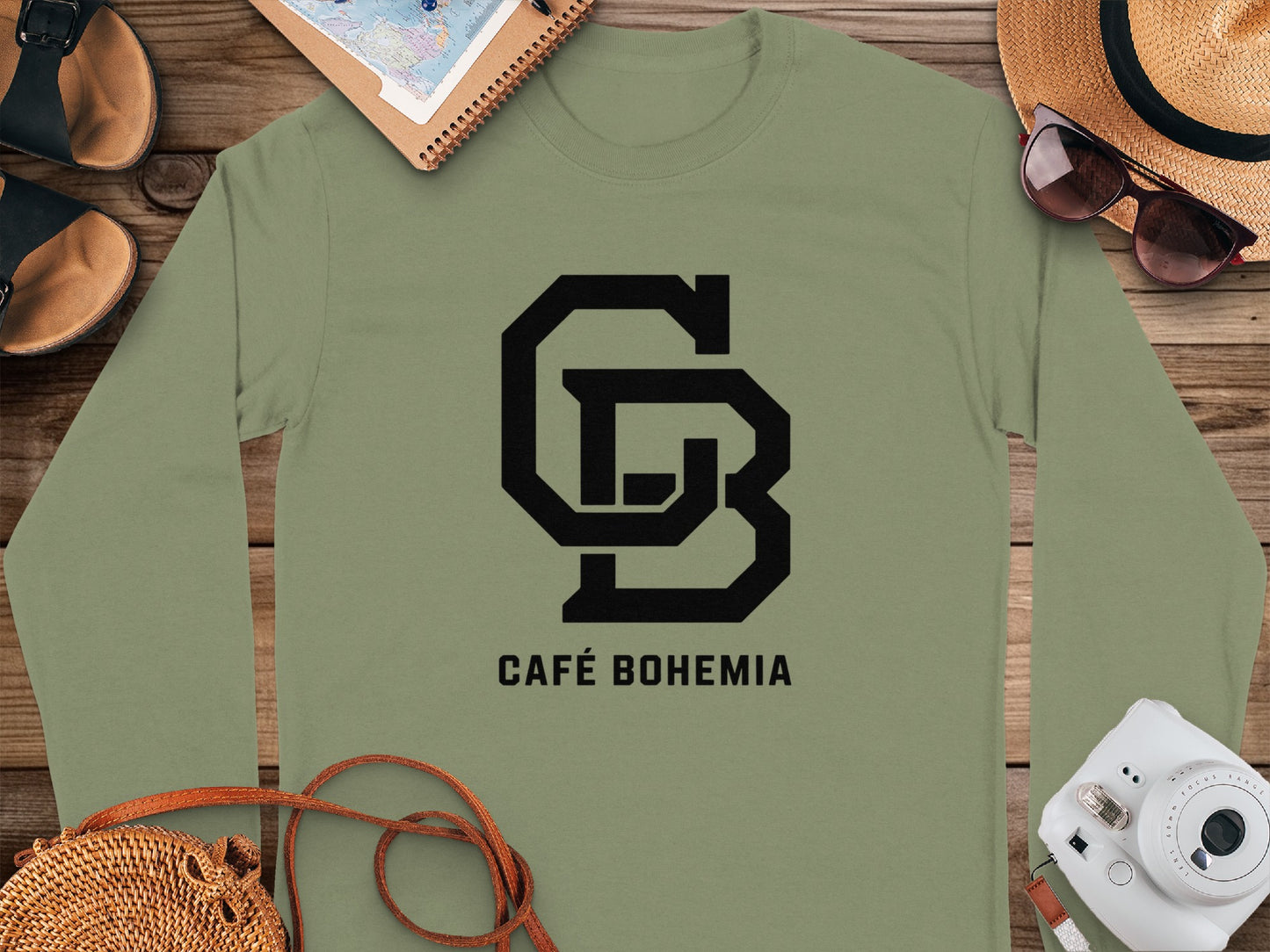 Stylish Café Bohemia Long Sleeve Shirt product