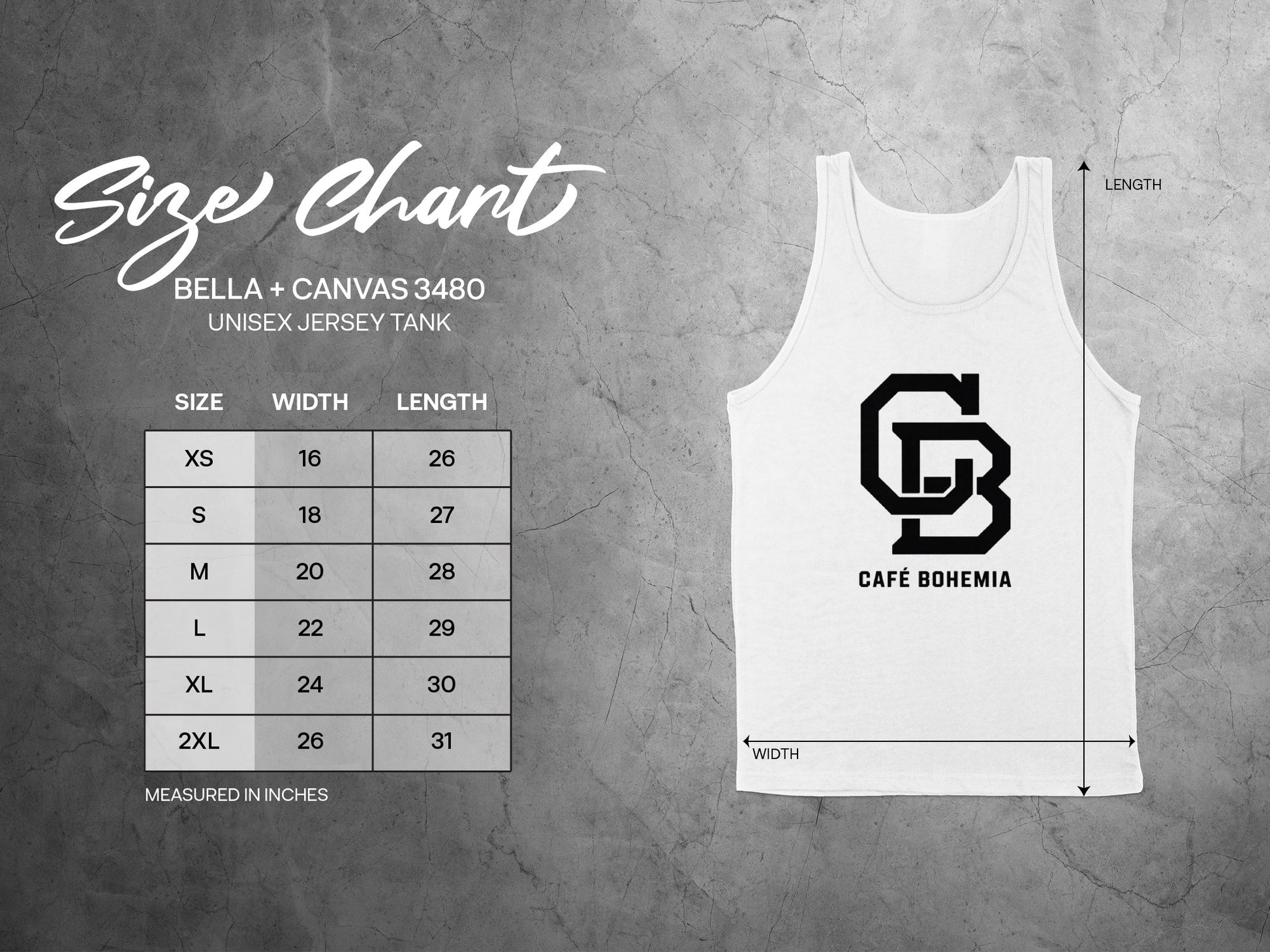 Stylish Cafe Bohemia Graphic Unisex Jersey Tank product