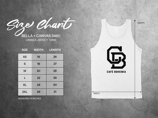Stylish Cafe Bohemia Graphic Unisex Jersey Tank product