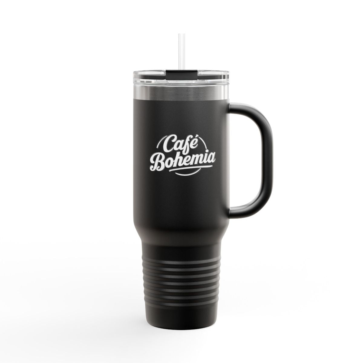 Café Bohemia Travel Mug with Leakproof Lid Coffee Cup