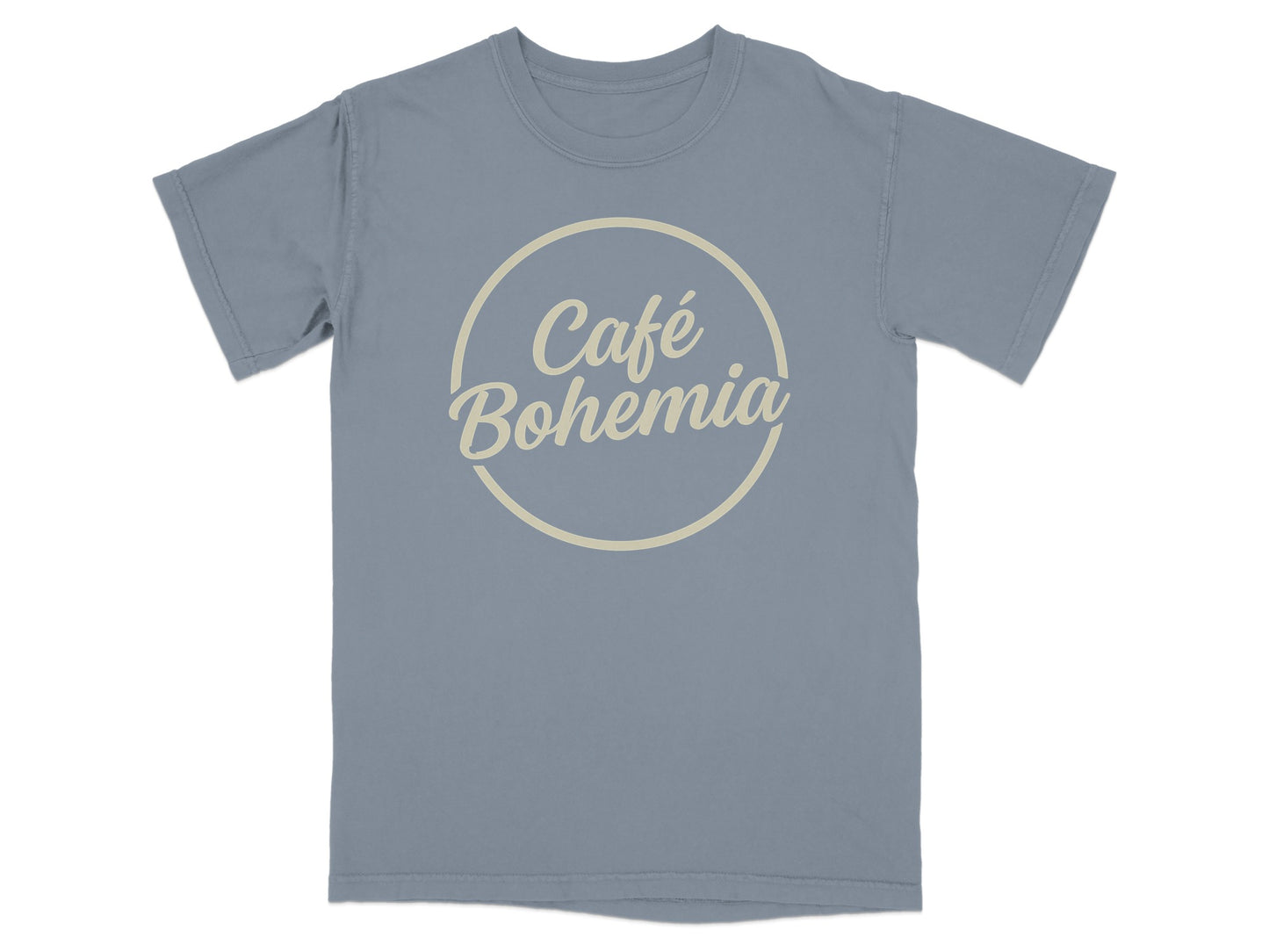 Café Bohemia Unique Graphic Design T-shirt product type