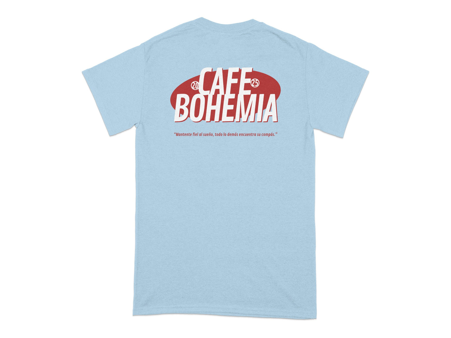Cafe Bohemia Graphic Tee Vintage Inspired Design