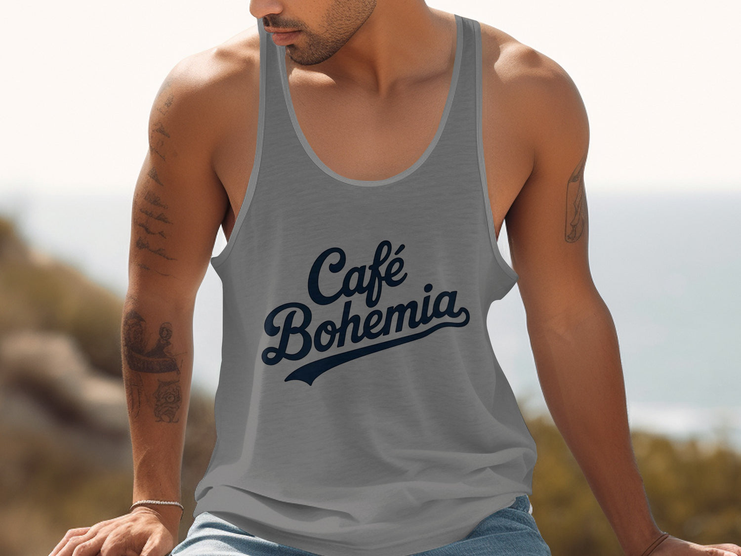Café Bohemia Lightweight Summer Comfort Tank Top product
