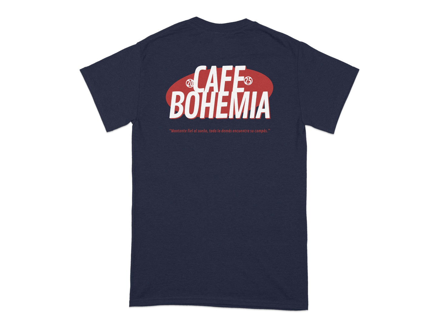 Cafe Bohemia Graphic T-Shirt Retro Design Shirt