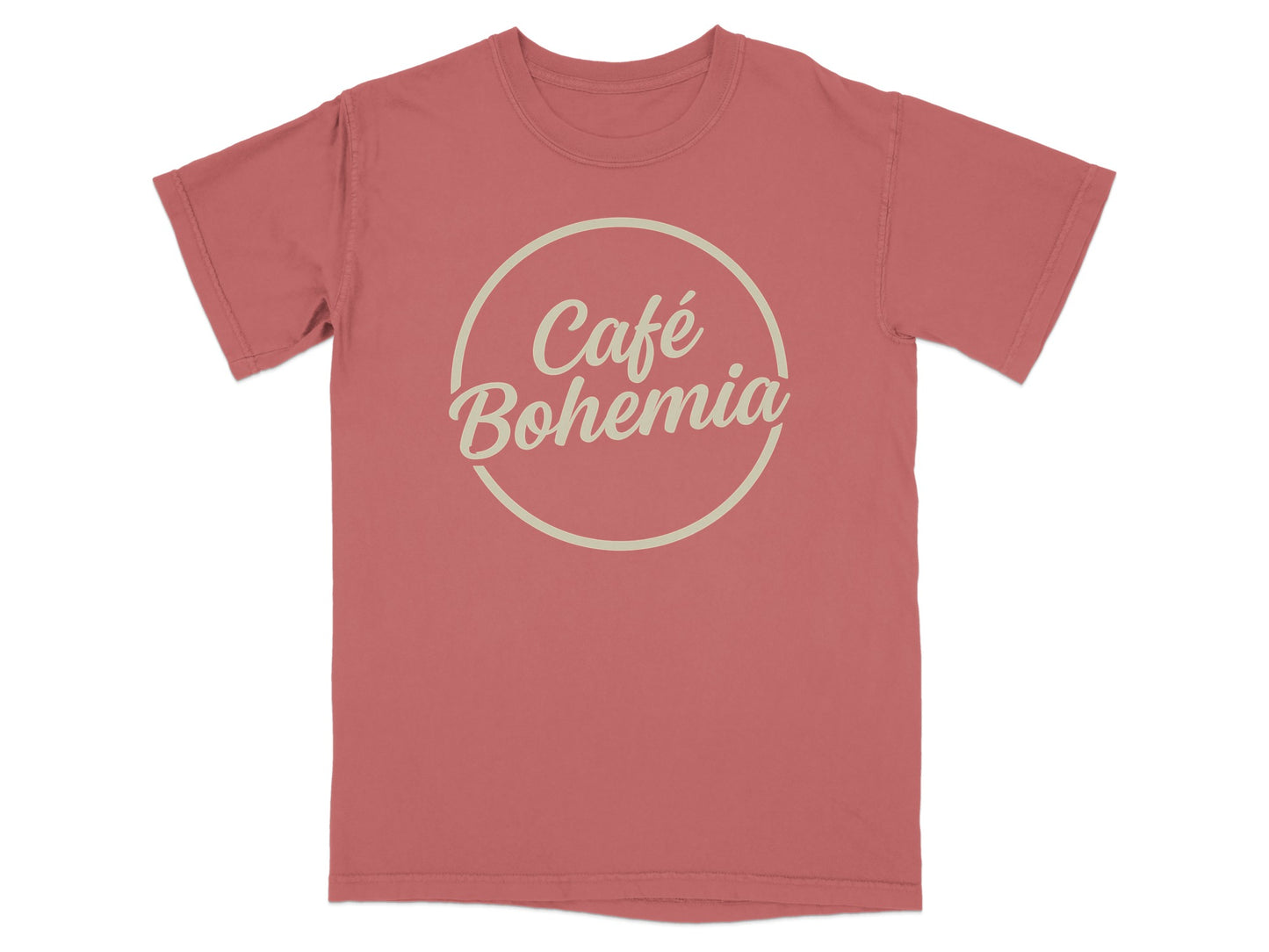 Café Bohemia Circle Graphic Short Sleeve T-Shirt product type