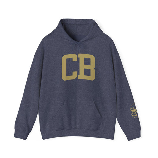 Casual Hoodie with Large CB Front Print Design