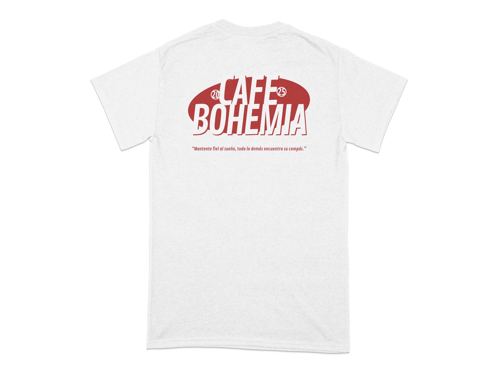 Cafè Bohemia Graphic Design T-shirt