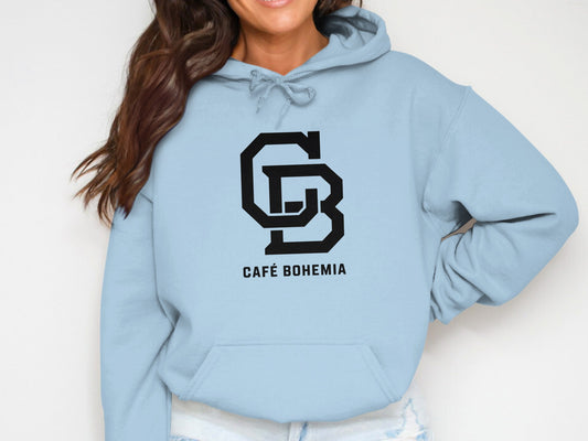 Stylish Café Bohemia Graphic Hooded Sweatshirt product type